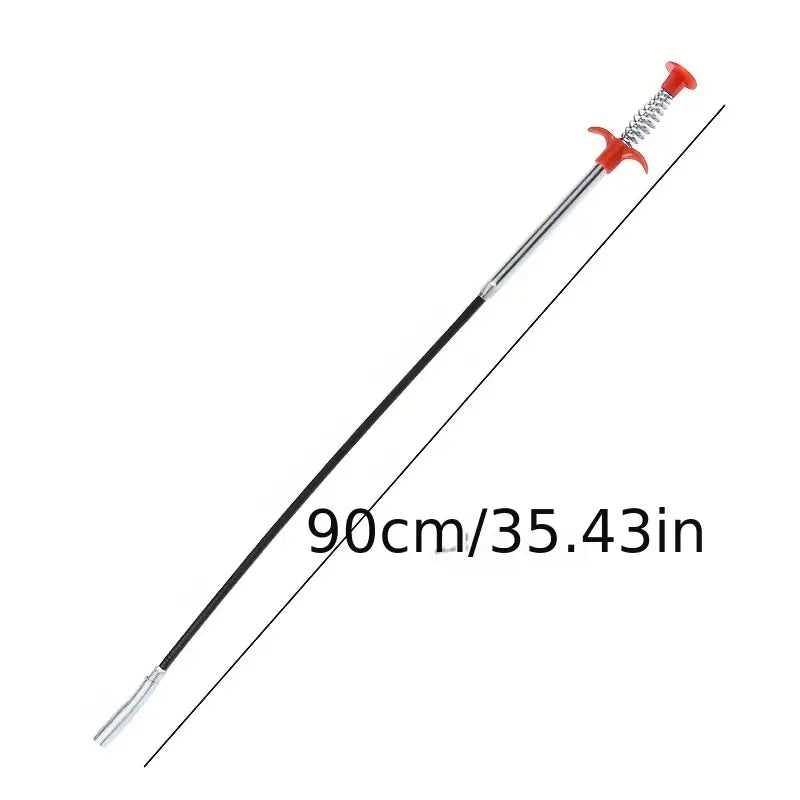 2x1 Gancho Destapa Tuberias ¡Elimina obstrucciones en segundos con Drain Clog Remover!