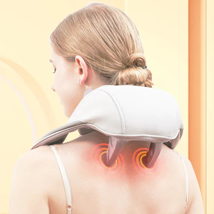 Masajeador Inteligente - Contribuye a un Alivio y Relajación con Calor Reconfortante para Cuello, Espalda, Cintura, Hombros, Piernas y Pies