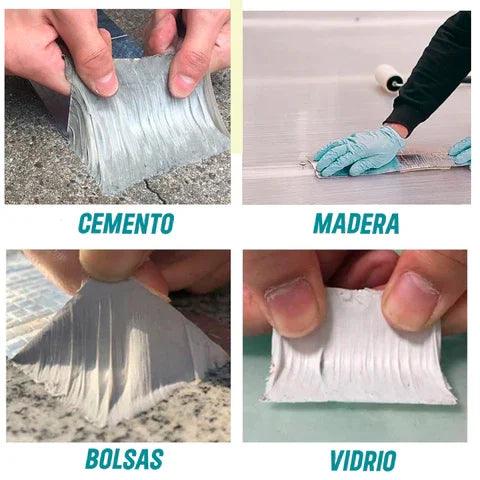 2 Pack: Cinta Mágica Impermeable Súper Ancha Pegajosa - 10cm x 5metros