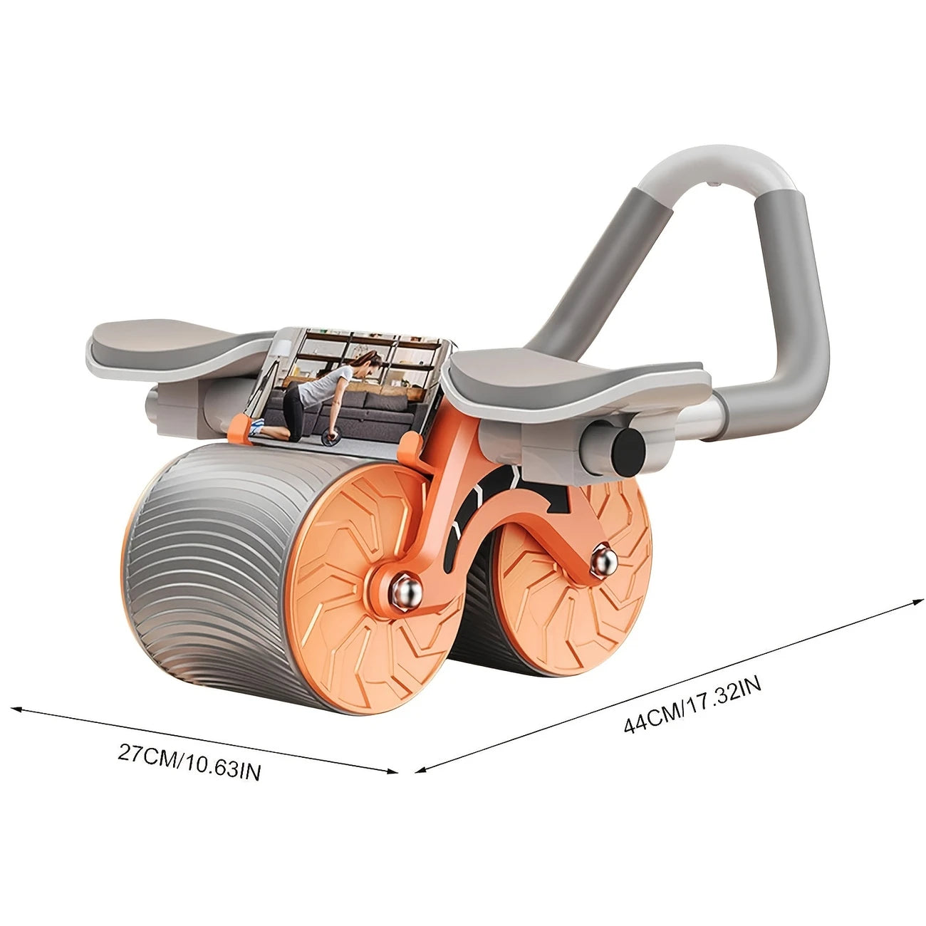 Rueda Abdominal CoreFit: tecnología inteligente + 🎁Recibe de Regalo Balanza