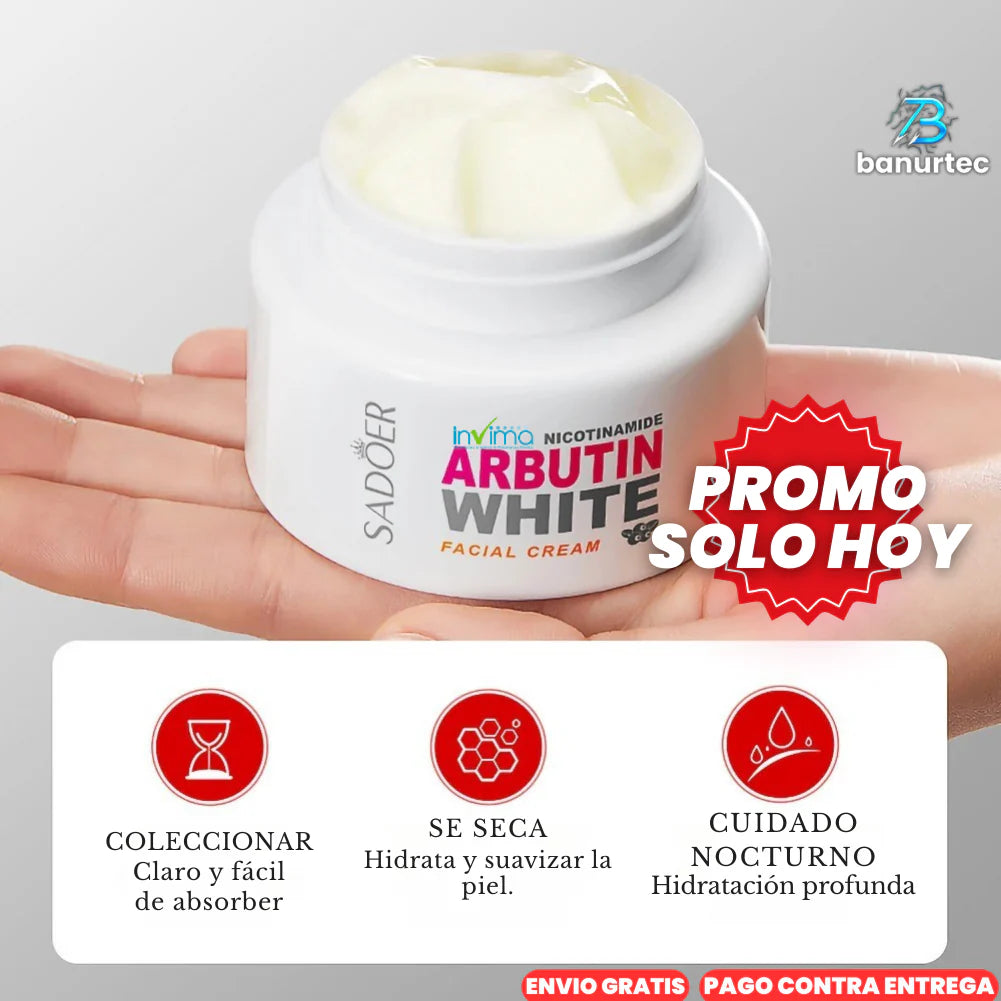 ArbutinWhite Crema Blanqueadora De Nicotinamida y Arbutina