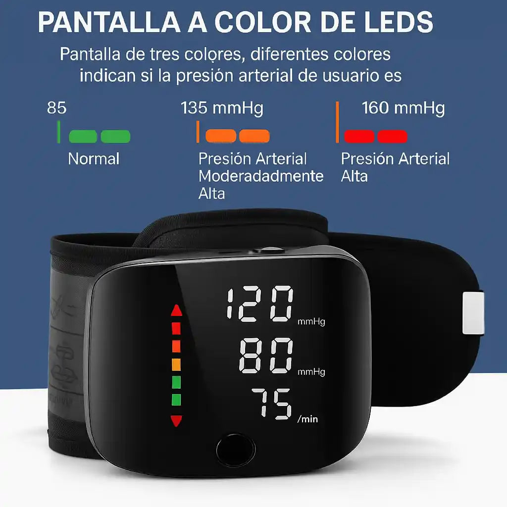 TENSIOMETRO BP Smart™ - Original - Cuida tu salud con precisión médica - Recargable por USB