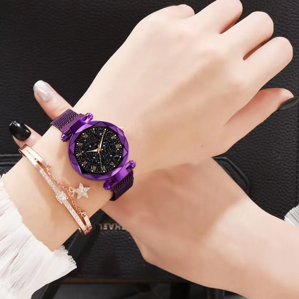 Starry Watch Tropical – Brilla con elegancia y funcionalidad magnética.