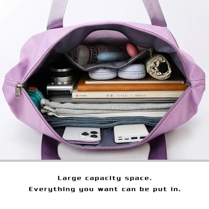 Bolsa De Viaje Impermeable, Plegable y Mega Expansiva  ¡La Bolsa que se Adapta a Tu Ritmo de Vida!