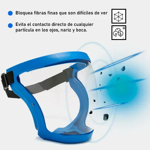 OFERTA 2x1 Mascara de Protección para Uso Industrial y Domestico
