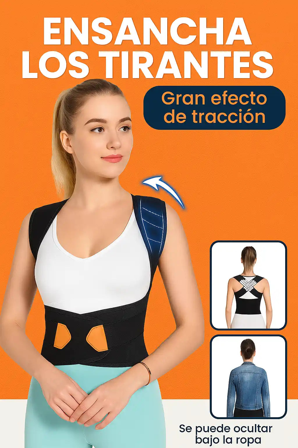 2x1 Soporte de Espalda - Comodidad para tu Espalda en el Día a Día