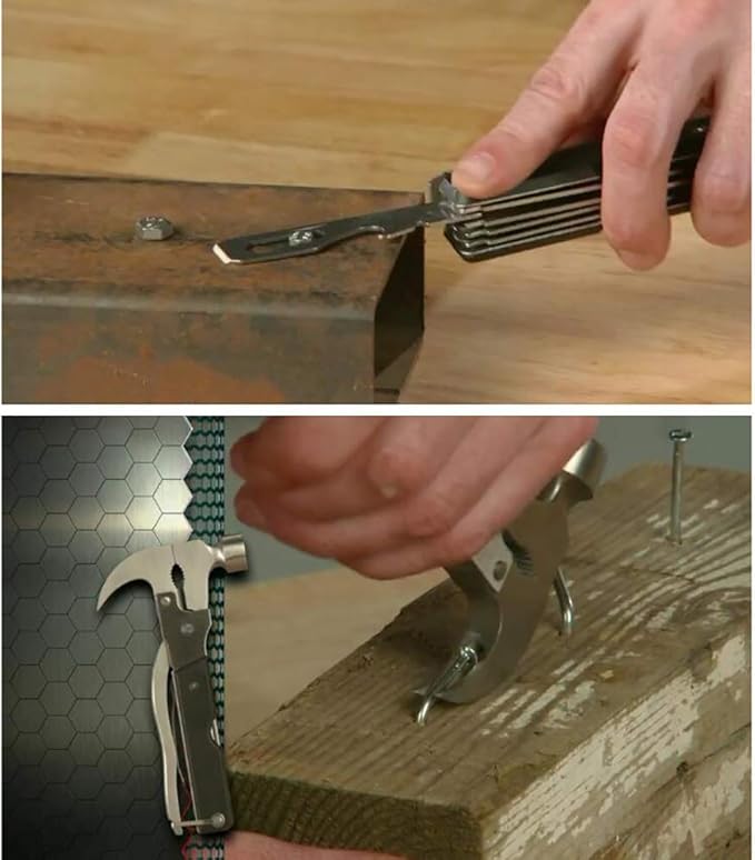 Martillo Multiusos 18 en 1 Para Cualquier Ocasión