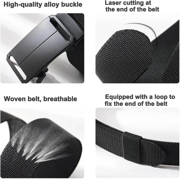 Cinturón Elástico Adaptable - El único en Confort y Elegancia