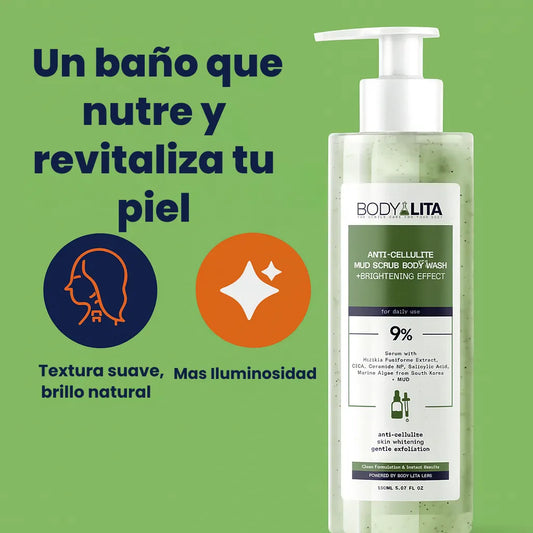 ✨ BodyLita™ – Gel de Baño Anticelulítico Natural para una Piel Firme y Suave