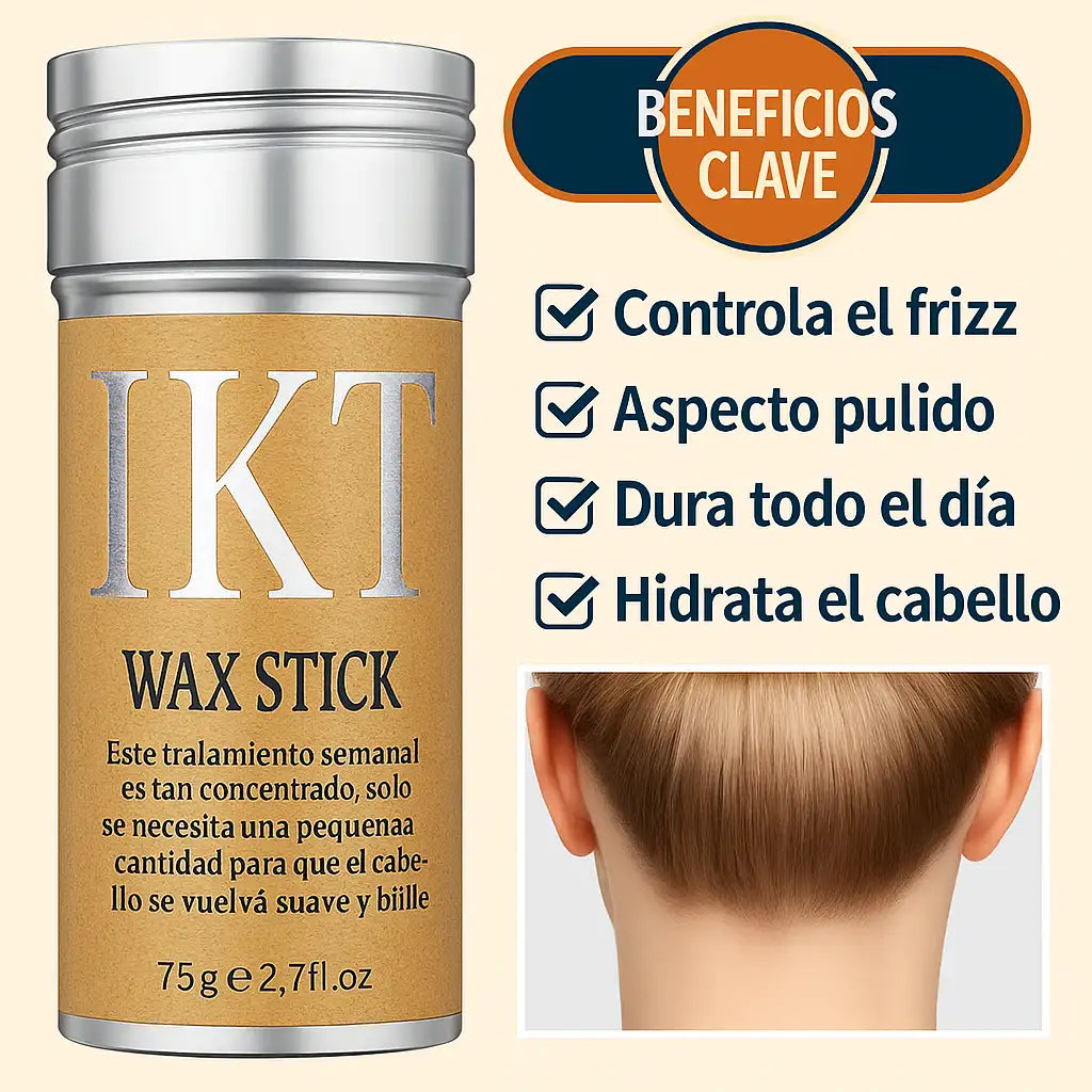 AlissPro™ Cera Natural Anti-Frizz 2×1 – Suavidad y brillo desde la primera aplicación