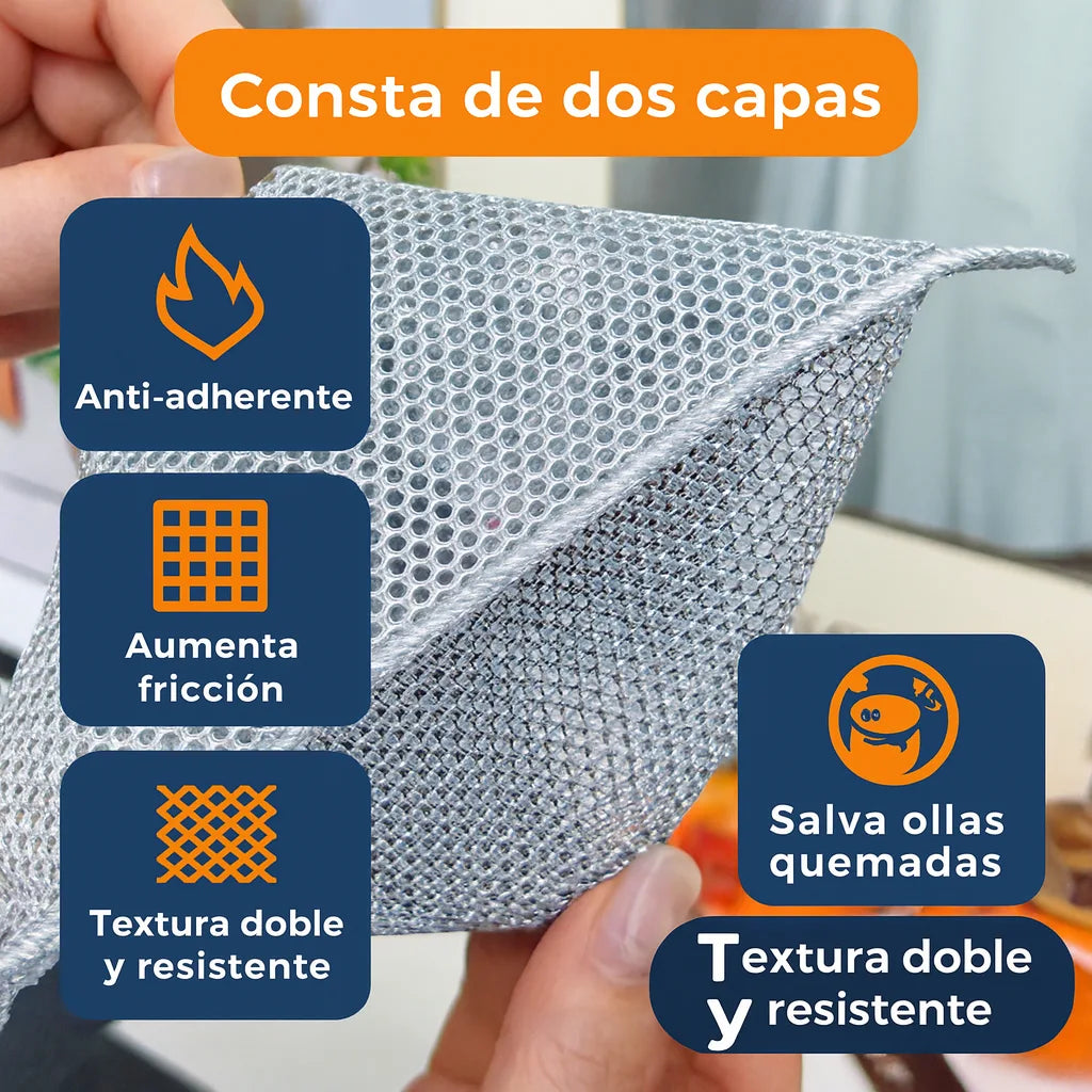 Compra 6 y Llévate 6 GRATIS: Paños Multiusos – Limpieza rápida y sin rayones.