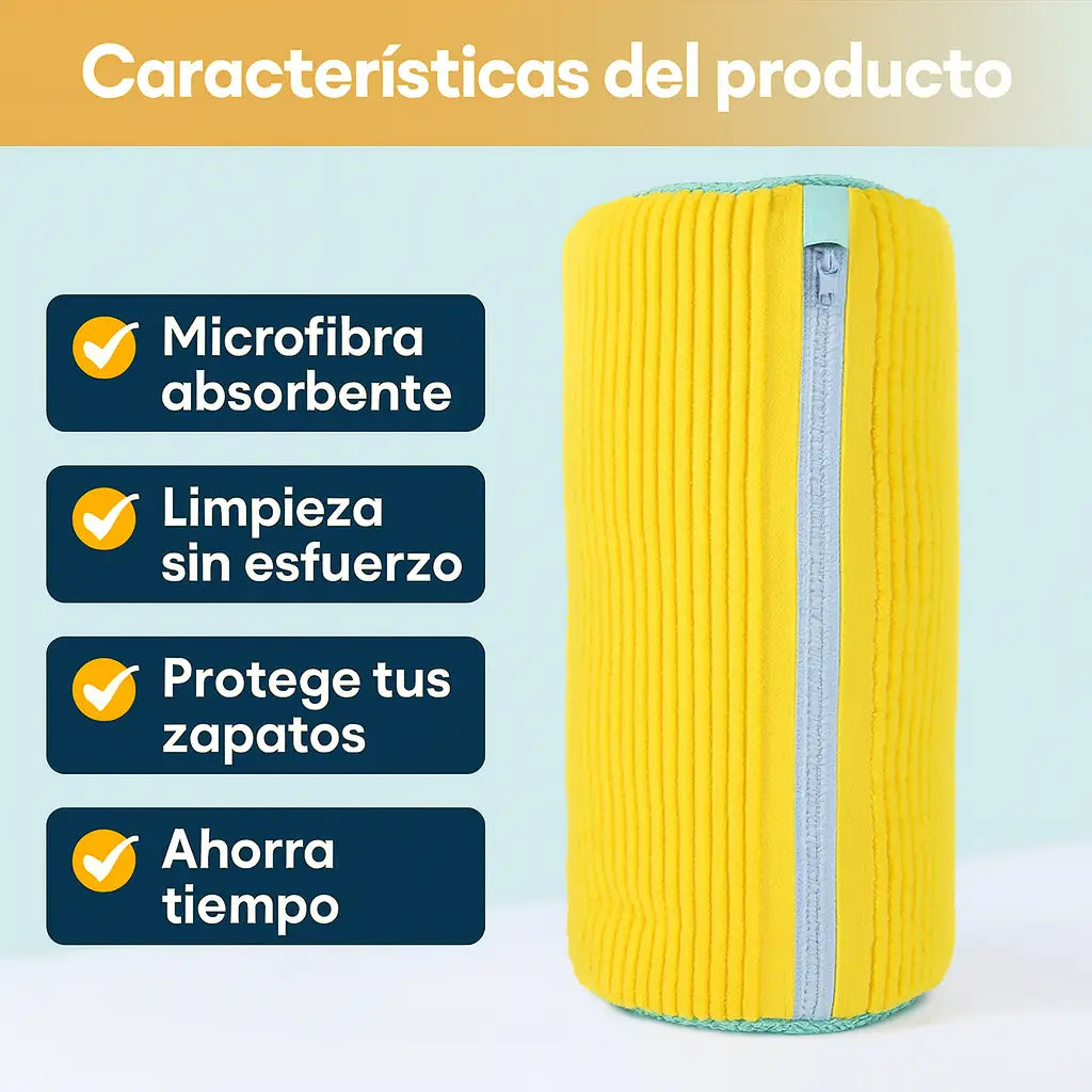 2X1 Bolsa Lavadora Chenille SoftClean – Zapatos impecables sin esfuerzo.