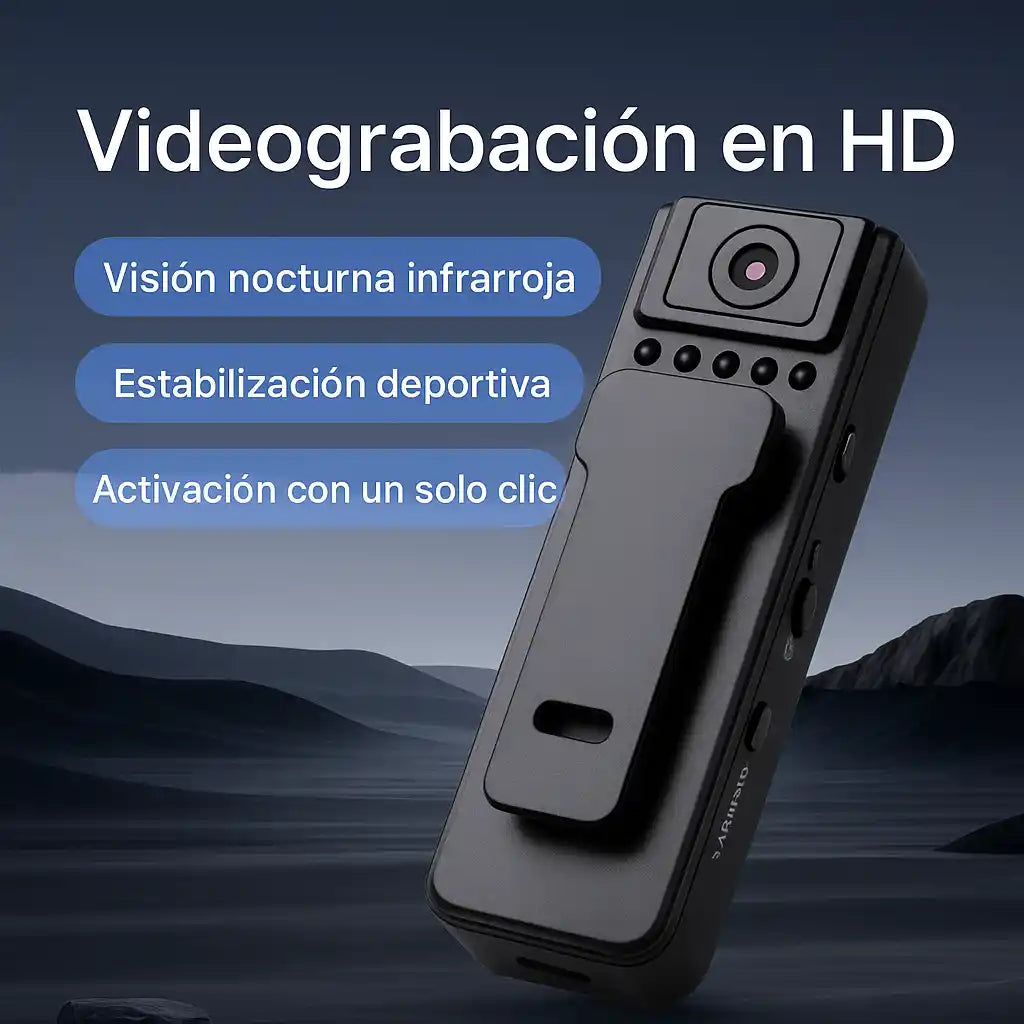 CAMARA SPYA PORTATIL - Seguridad Total al Alcance de Tu Mano