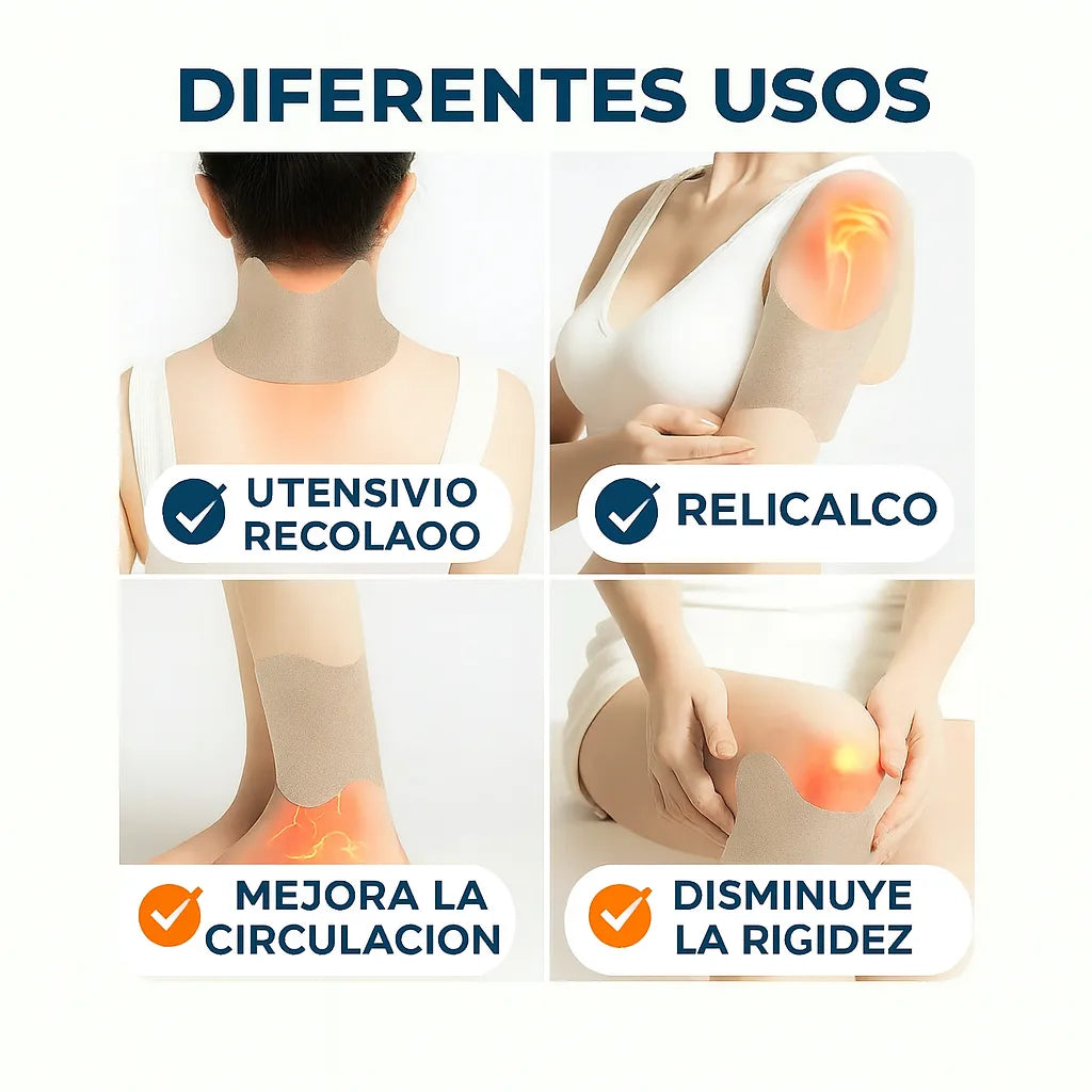 60 PARCHES NATURALES para articulaciones.