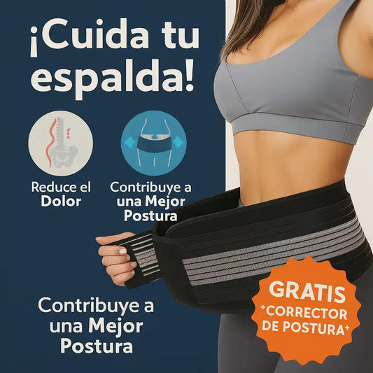 Cinturón de Soporte Lumbar PlayActive, Comodidad Para Tu Espalda.