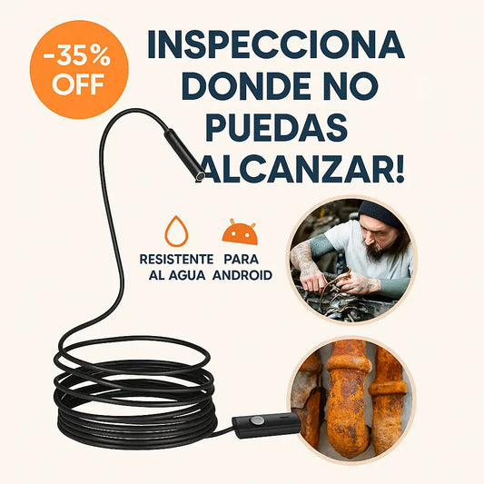 Endoscopio impermeable de 1 metro de Largo