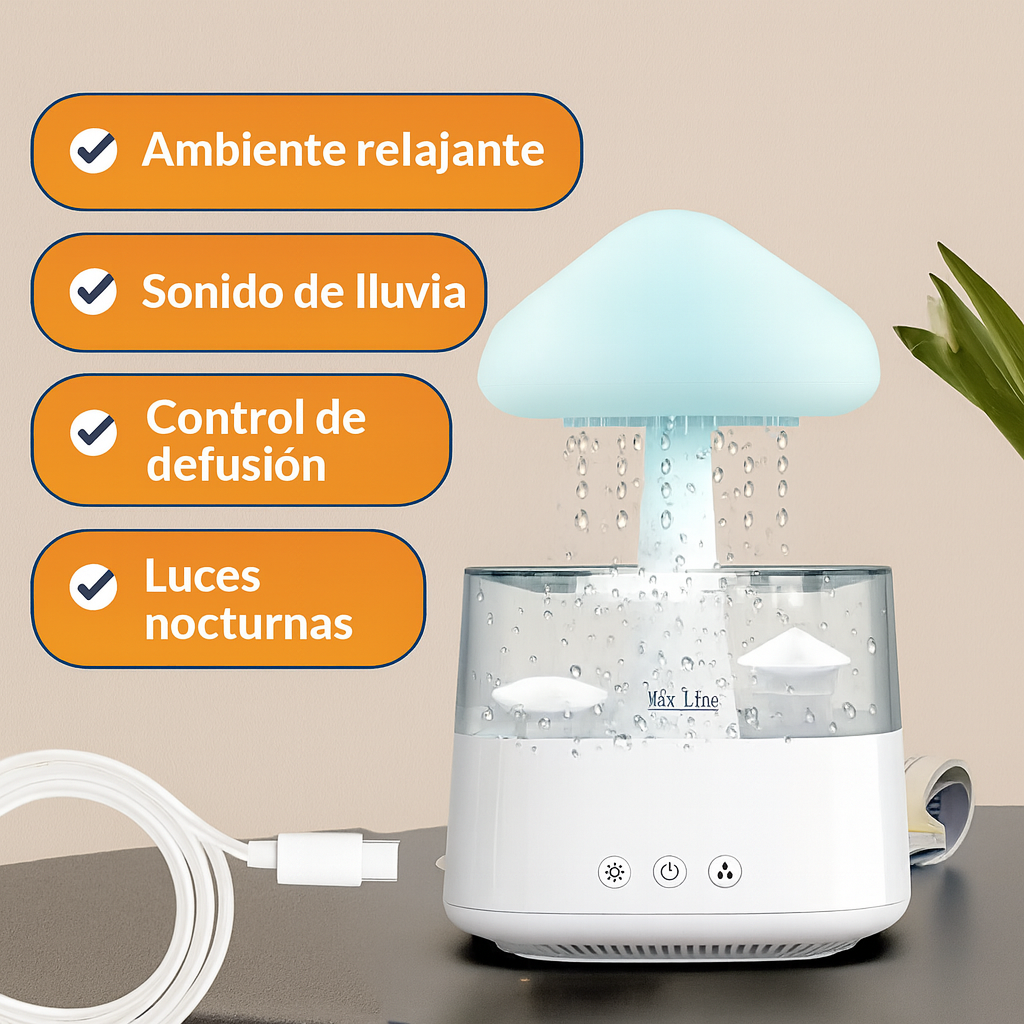 🌈 Difusor de Aromas LED™ – Relajación y Frescura en tu Hogar.