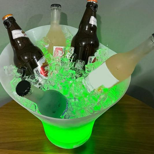 cubos de hielo que brillan