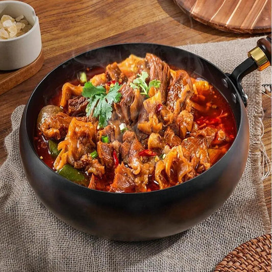“Cacerola de Hierro Fundido UTIP – Cocina Saludable, Sabor Auténtico”