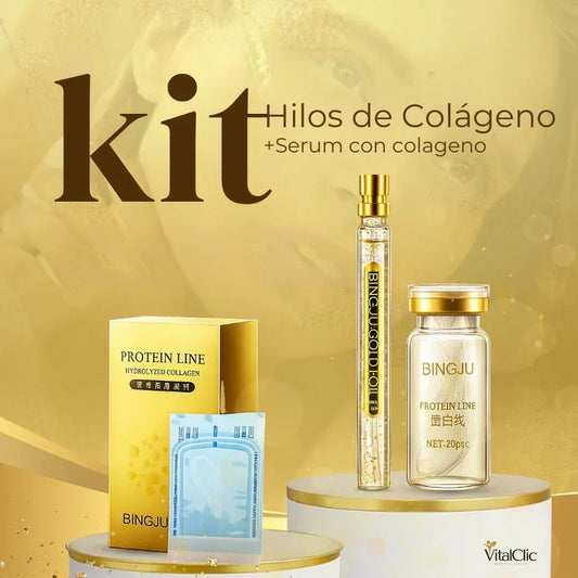 Colágeno + Serum = Piel Perfecta.
