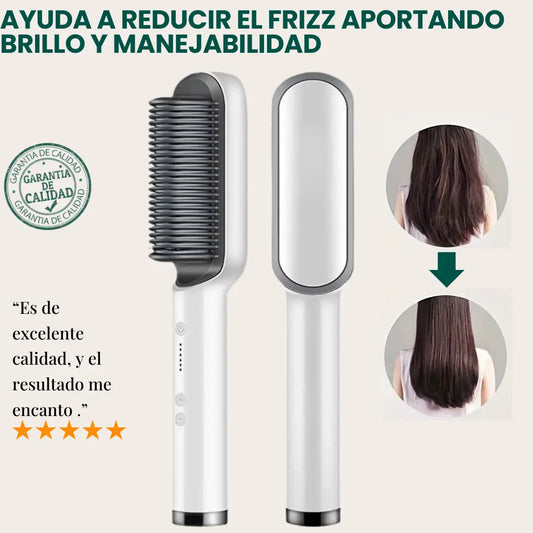 Cepillo Alisador y Ondulador 2 en 1 con Tecnología Iónica