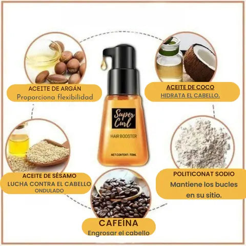 Aceite de Argan Marroqui - Potencia tus Rizos y Nutre tu Cabello