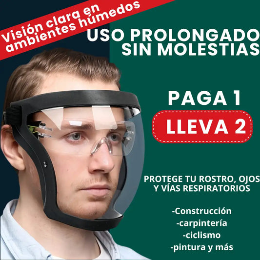 OFERTA 2x1 Mascara de Protección para Uso Industrial y Domestico