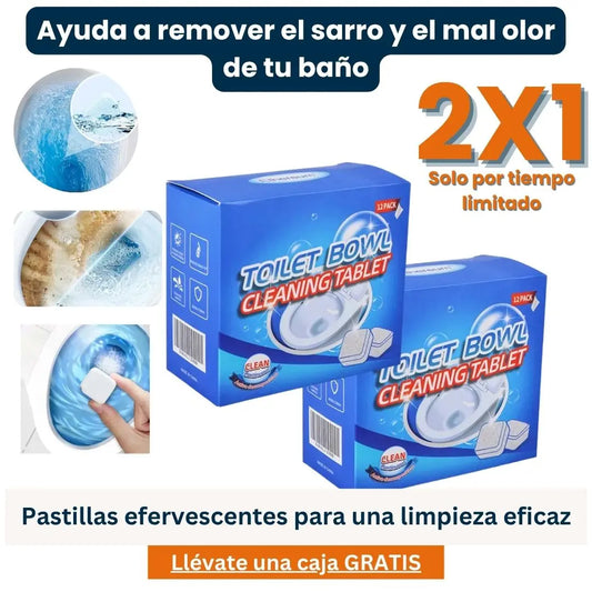 2x1 Pastillas Efervescentes ¡Transforma tu hogar con un aroma fresco!