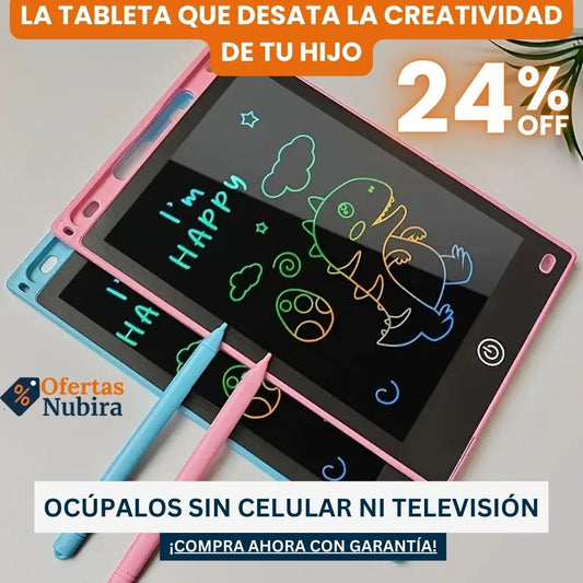 Tableta Mágica LCD ¡Despierta la creatividad de tus hijos con la!
