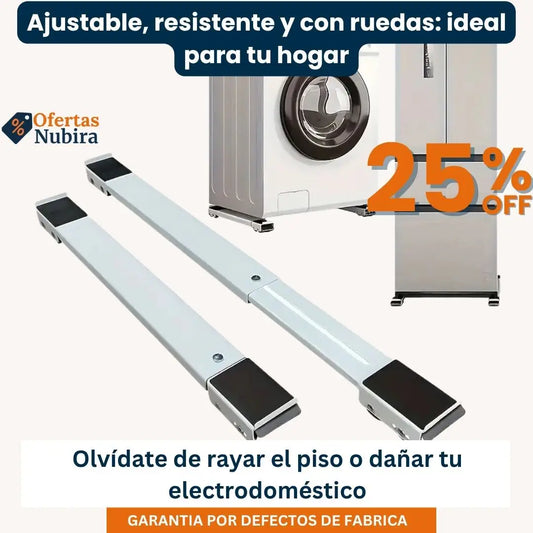 Soporte Móvil Ajustable  – ¡Movilidad y Estabilidad en un Solo Producto!