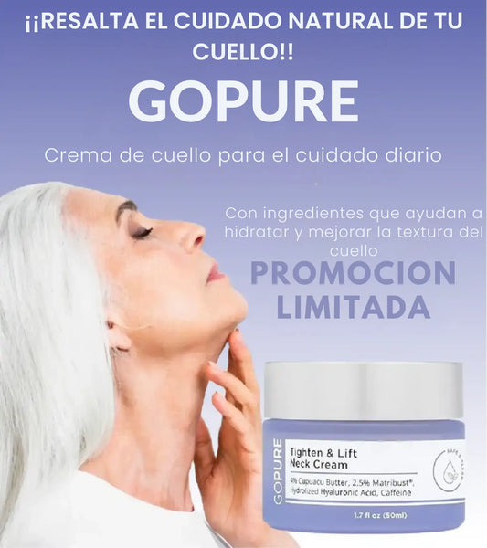 Crema Para Cuello y Escote GOPURE