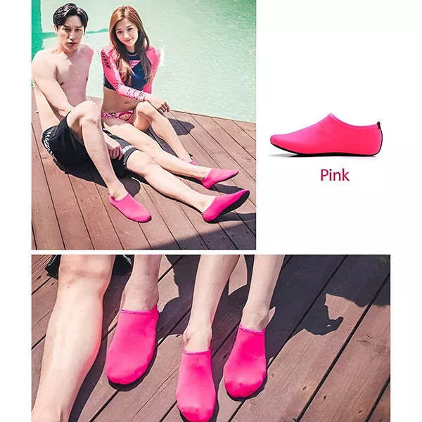 Zapatos Acuaticos - la solución antideslizante perfecta para tus pies en agua y arena.
