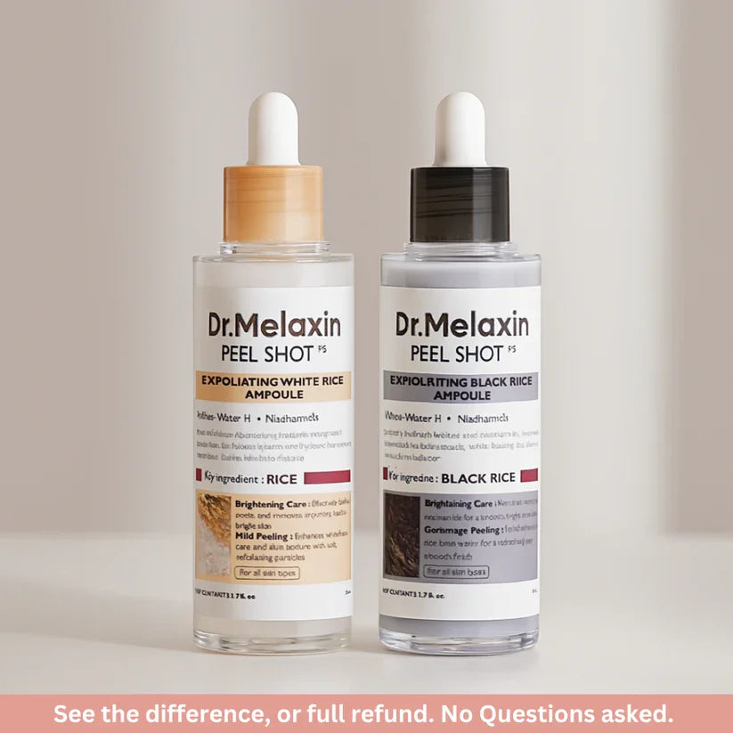 2X1 Exfoliating Rice Peel Duo: Revela tu piel más suave, luminosa y libre de impurezas.
