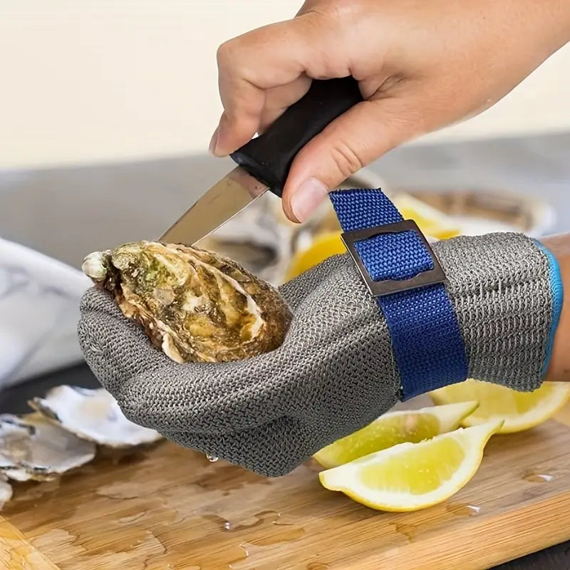 X2 Guantes Anticorte de Malla de Acero Inoxidable – Seguridad Premium Para Cualquier Uso
