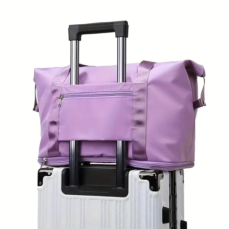 Bolsa De Viaje Impermeable, Plegable y Mega Expansiva  ¡La Bolsa que se Adapta a Tu Ritmo de Vida!