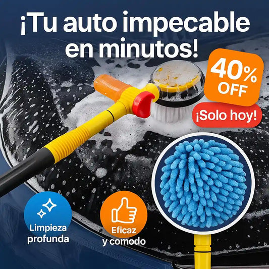 Cepillo Giratorio ¡Tu Limpieza impecable en minutos sin esfuerzo!