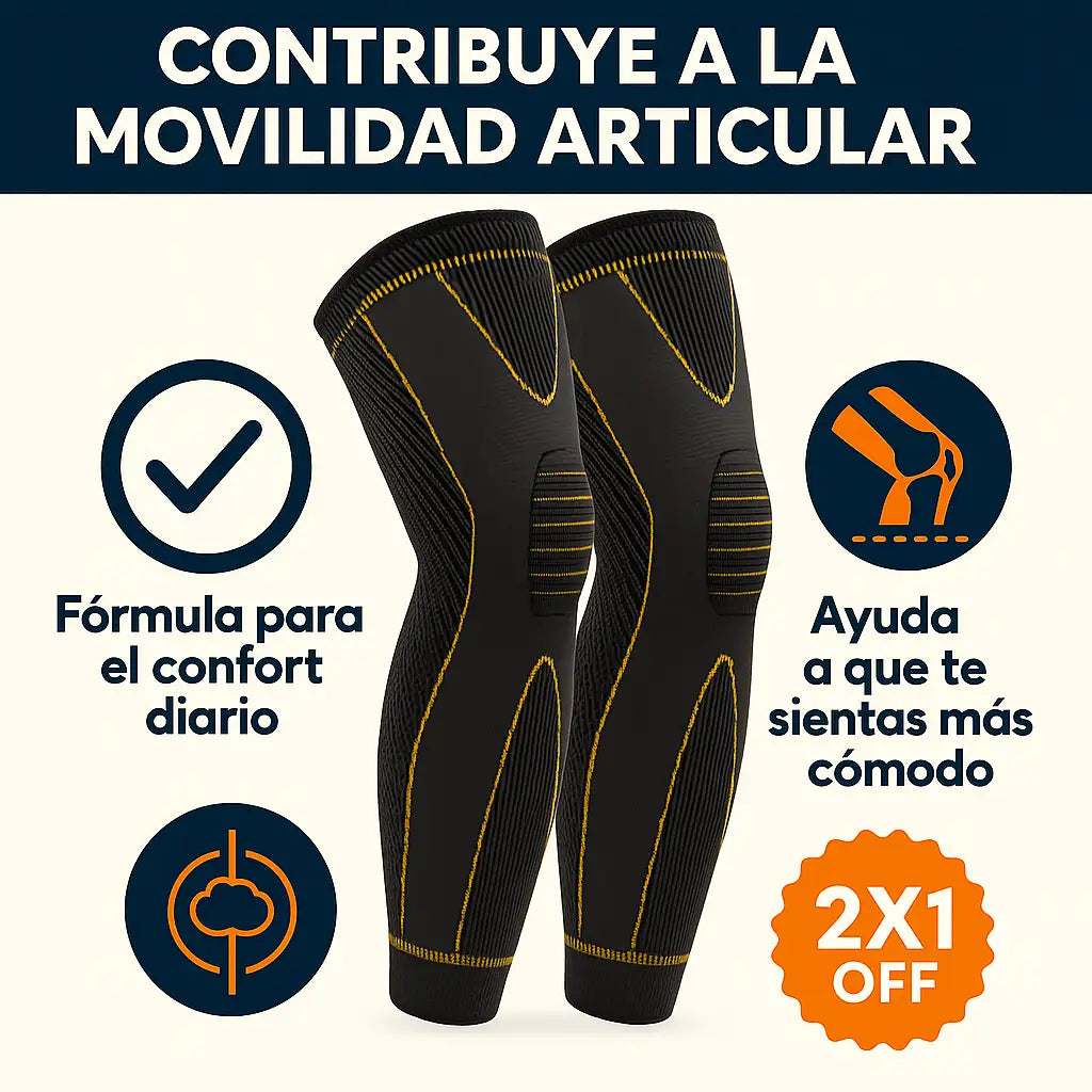 2X1 RODILLERA DEPORTIVA DE COMPRESIÓN