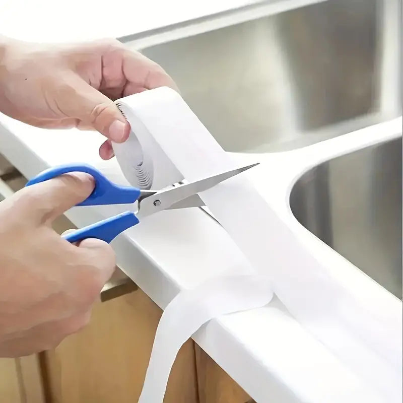 2x1 Cinta Impermeable Antimoho – Sellado Perfecto para Cocinas y Baños 🚿🛠️