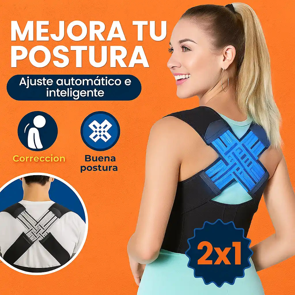 2x1 Soporte de Espalda - Comodidad para tu Espalda en el Día a Día
