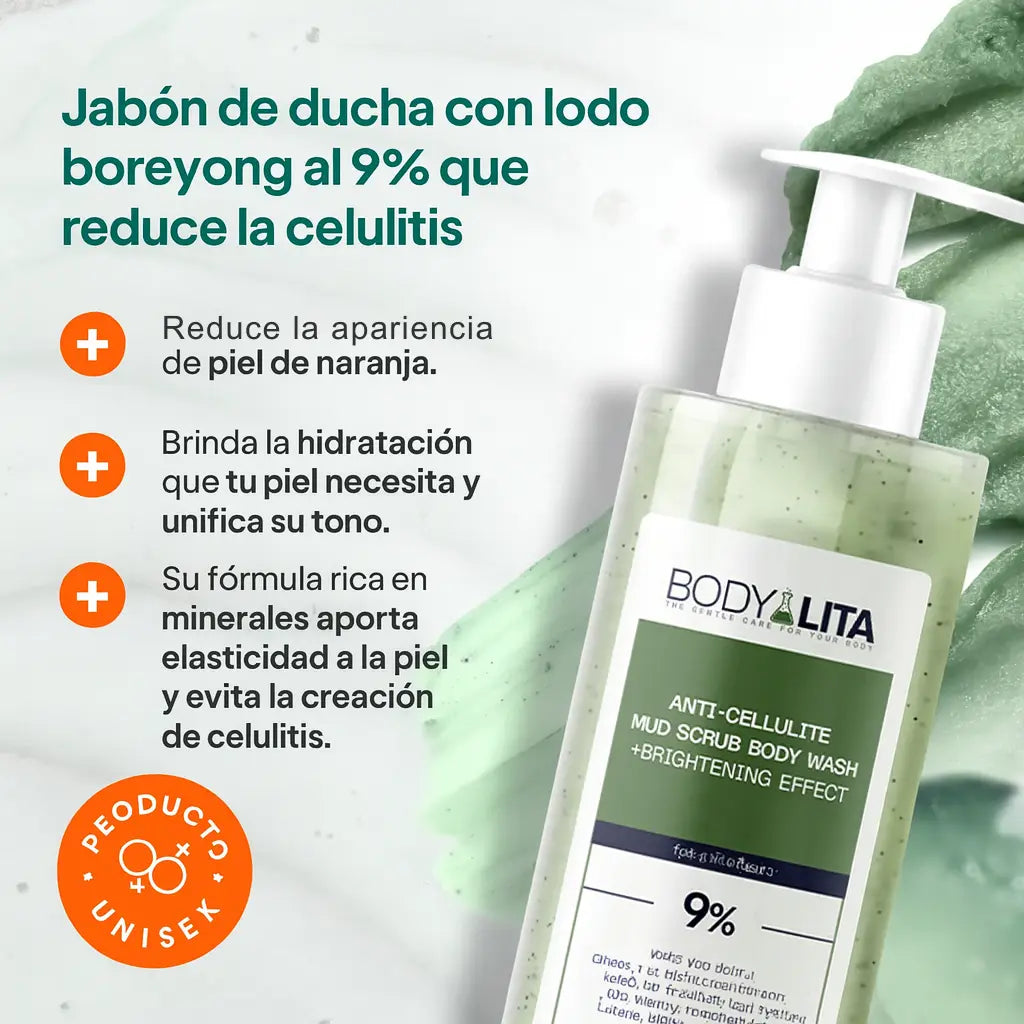 ✨ BodyLita™ – Gel de Baño Anticelulítico Natural para una Piel Firme y Suave