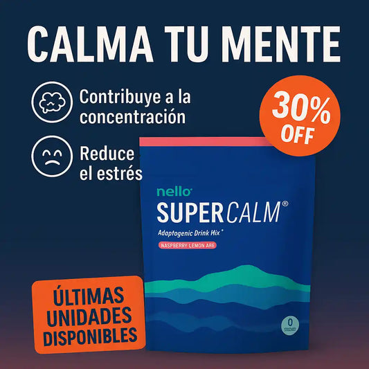 Supercalm 100% Natural Ayuda a Mejorar la Concentración y Dormir Mejor